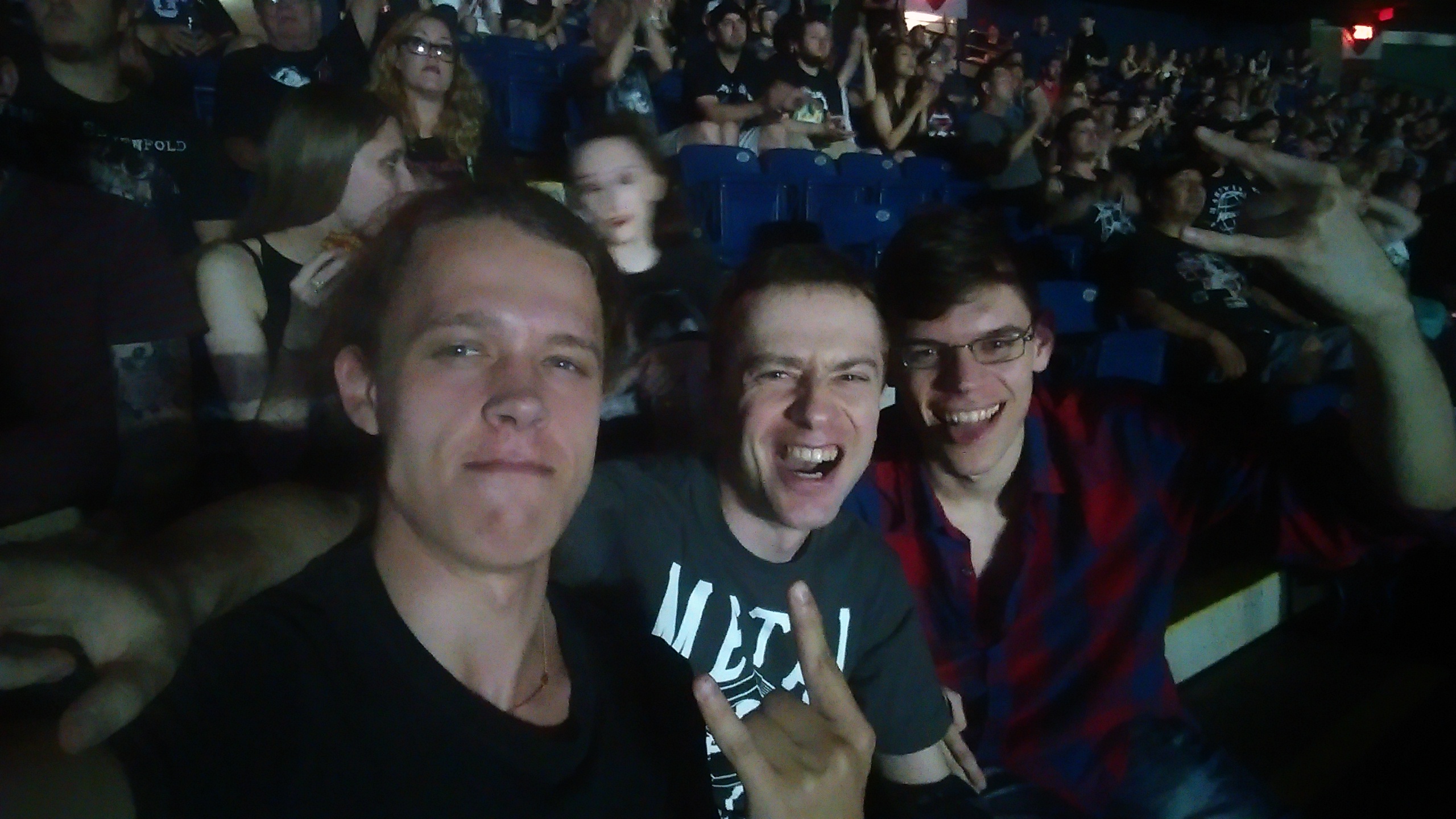 Metallica show in Toronto, July, 2017